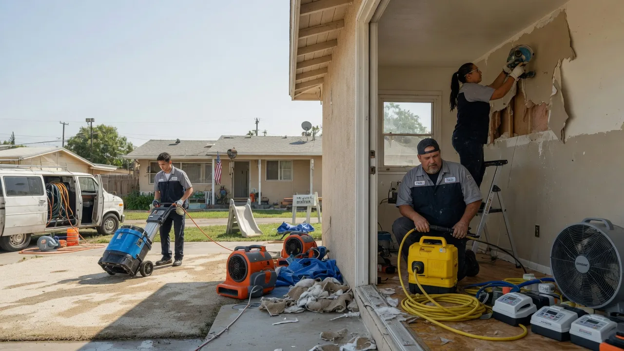 Water Damage Restoration in Meridian, OK near me